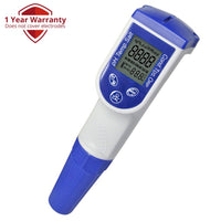 ILWQ-19 6-in-1 Water Tester Combo Pen pH, ORP, EC, TDS, Salinity, & Temperature - Instrulife