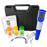 ILWQ-19 6-in-1 Water Tester Combo Pen pH, ORP, EC, TDS, Salinity, & Temperature - Instrulife