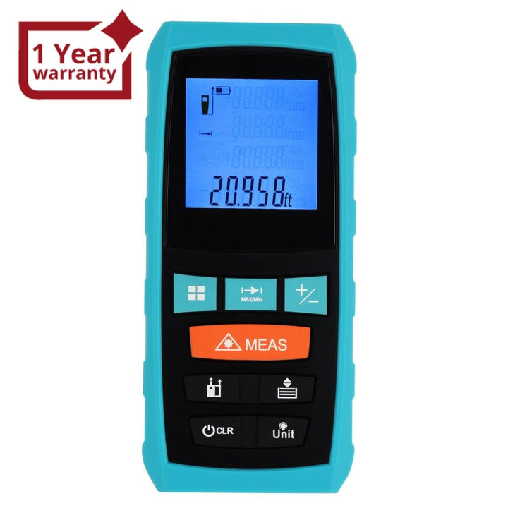 ILDM-851 Digital Laser Distance Meter Measure Area Volume Pythagoras 60m/197ft Range Finder - Instrulife