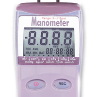 ILMA-818 Professional Digital Differential Air Pressure Manometer Gauge - Instrulife