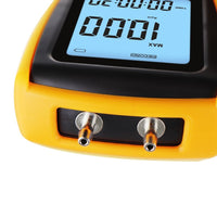 ILMA-277 Digital Manometer Digital Air Pressure Meter Differential Air Pressure Gauge Dual Port HVAC Gas Pressure Tester Handheld Portable Tool - Instrulife