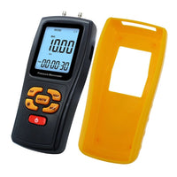 ILMA-277 Digital Manometer Digital Air Pressure Meter Differential Air Pressure Gauge Dual Port HVAC Gas Pressure Tester Handheld Portable Tool - Instrulife