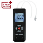 ILMA-186 Professional Digital Manometer, Portable Handheld Air Vacuum/ Gas Pressure Gauge Meter 11 Units with Backlight, ±13.78kPa ±2PSI, Suitable for Differential Pressure of 1-2 Pipes, Ventilation, Air Condition System Measurement - Instrulife