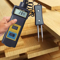 ILMM-892 Digital Moisture Meter & Thermometer, Wood Cotton Paper - Instrulife