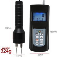ILMM-868PP Digital Wood Moisture Meter Pin Type Cotton Paper 80% LED Indicator Tester - Instrulife