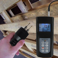 ILMM-868PP Digital Wood Moisture Meter Pin Type Cotton Paper 80% LED Indicator Tester - Instrulife