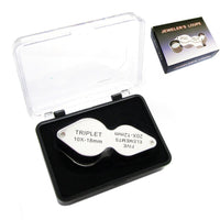 ILJL-855 Mini Portable 2 in 1 Jeweler's Loupe 10X & 20X Magnifier Dual Lens - Instrulife