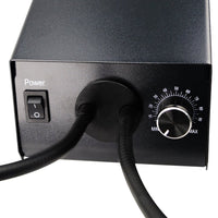 ILMI-208 Cold LED Dual Gooseneck Lights Microscope Illuminator with Dimmer, 6500K, Adjustable Brightness 100V~240V - Instrulife