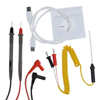 ILAU-211 Digital DMM Multimeter Meter Tester with USB/ Software CD and Data Output Function, AC DC voltage, AC DC current, Auto Range, Capacitance, Resistance, Frequency, Diode and Continuity Test, Duty Cycle - Instrulife