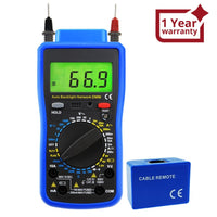 ILMU-213 Network Digital Multimeter Tester Multi Meter, Telephone Line RJ11, Cable RJ45, AC DC Voltage, AC DC Current, Resistance, Diode Continuity Test, Battery Meter Tester - Instrulife