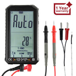 ILMU-318 Professional, 6000 Counts T-RMS Digital Multimeter for Electrical Measurement and Non-contact Voltage Detection, with Probes, Backlight, Flashlight and Protective Case - Instrulife