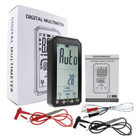 ILMU-318 Professional, 6000 Counts T-RMS Digital Multimeter for Electrical Measurement and Non-contact Voltage Detection, with Probes, Backlight, Flashlight and Protective Case - Instrulife