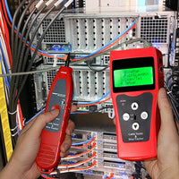 ILCT-198 Multipurpose Network Cable Tracker Tester 5E 6E Telephone Coaxial Cable - Instrulife