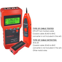 ILCT-708 Network LAN Cable Tester Wire Tracker Tracer Length - Instrulife
