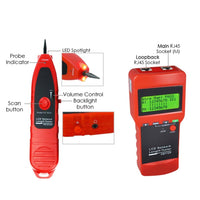 ILCT-708 Network LAN Cable Tester Wire Tracker Tracer Length - Instrulife