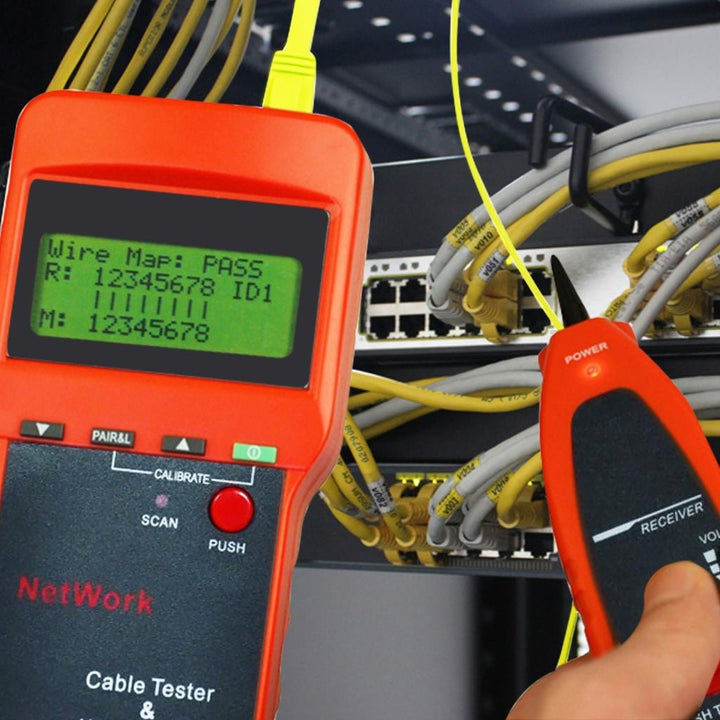 ILCT-708 Network LAN Cable Tester Wire Tracker Tracer Length - Instrulife