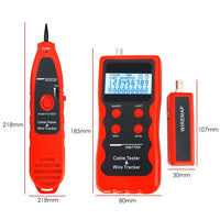 ILCT-53 Network Cable Tester RJ45 RJ11 BNC 1394 Line Phone Wire Tracker - Instrulife