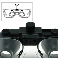 ILDL-768N 2.5x Magnification Dental Loupes, Galilean Style Nickel Alloy Frame, Dental Surgical Medical Binocular, 100mm Field of View+ 90mm Depth of Field+ 420mm Working Distance, Flip-Up Flexible Optical Glass Loupe Dentistry - Instrulife