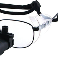 ILDL-770N 6.0x Magnification Dental Loupes, Prismatic Keplerian Style Nickel Alloy Frame, Dental Surgical Medical Binocular, 45mm Field of View+ 25mm Depth of Field Loupe+ 420mm Working Distance, Flip-Up Flexible Optical Glass Loupe Dentistry - Instrulife