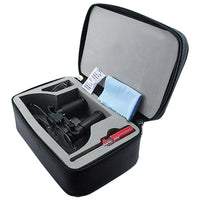 ILDL-770N 6.0x Magnification Dental Loupes, Prismatic Keplerian Style Nickel Alloy Frame, Dental Surgical Medical Binocular, 45mm Field of View+ 25mm Depth of Field Loupe+ 420mm Working Distance, Flip-Up Flexible Optical Glass Loupe Dentistry - Instrulife
