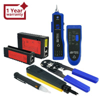 ILCT-710 Network Cable Testing Diagnostic Tool Kit Set- Ethernet LAN Cable Tester Wire Tracker Voltage Detector Punch Tool RJ45 RJ11 - Instrulife