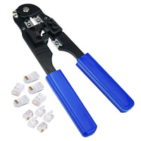 ILCT-710 Network Cable Testing Diagnostic Tool Kit Set- Ethernet LAN Cable Tester Wire Tracker Voltage Detector Punch Tool RJ45 RJ11 - Instrulife