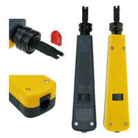 ILCT-710 Network Cable Testing Diagnostic Tool Kit Set- Ethernet LAN Cable Tester Wire Tracker Voltage Detector Punch Tool RJ45 RJ11 - Instrulife