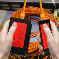 ILCT-710 Network Cable Testing Diagnostic Tool Kit Set- Ethernet LAN Cable Tester Wire Tracker Voltage Detector Punch Tool RJ45 RJ11 - Instrulife