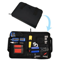 ILCT-710 Network Cable Testing Diagnostic Tool Kit Set- Ethernet LAN Cable Tester Wire Tracker Voltage Detector Punch Tool RJ45 RJ11 - Instrulife