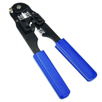 ILCT-711 Combo Set Network Cable Tester Tool Kit - Crimping Crimper Tool Punch Down Tool Wire Stripper Cutter, RJ45 RJ11 USB BNC Flat UTP Cat5 Cat6 Coax cable Stripping Universal Tool - Instrulife