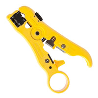 ILCT-711 Combo Set Network Cable Tester Tool Kit - Crimping Crimper Tool Punch Down Tool Wire Stripper Cutter, RJ45 RJ11 USB BNC Flat UTP Cat5 Cat6 Coax cable Stripping Universal Tool - Instrulife