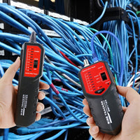 ILCT-712 RJ45 RJ11 BNC Wire Tracker Locator - Wire Sorting Hunting Circuit Status Checking Tracing STP UTP Network Telephone Coax Cable Tester Finder with Complete AC interference Rejection Error Locator Cable Mapping - Instrulife