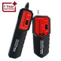 ILCT-712 RJ45 RJ11 BNC Wire Tracker Locator - Wire Sorting Hunting Circuit Status Checking Tracing STP UTP Network Telephone Coax Cable Tester Finder with Complete AC interference Rejection Error Locator Cable Mapping - Instrulife