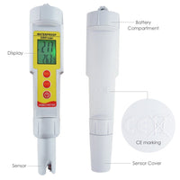ILWQ-23 Pen-type ORP Temperature Meter Redox Thermometer (°C/ °F) -1999mV~1999mV Pool Aquarium - Instrulife