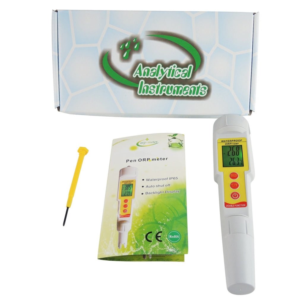 ILWQ-23 Pen-type ORP Temperature Meter Redox Thermometer (°C/ °F) -1999mV~1999mV Pool Aquarium - Instrulife
