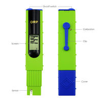 ILWQ-228 ORP Redox Meter Tester -1999~1999mV, 1-point Calibration, Oxidation Reduction Potential, Aquariums, Swimming Pools, Water Treatment Systems, Aquaculture, Spa - Instrulife