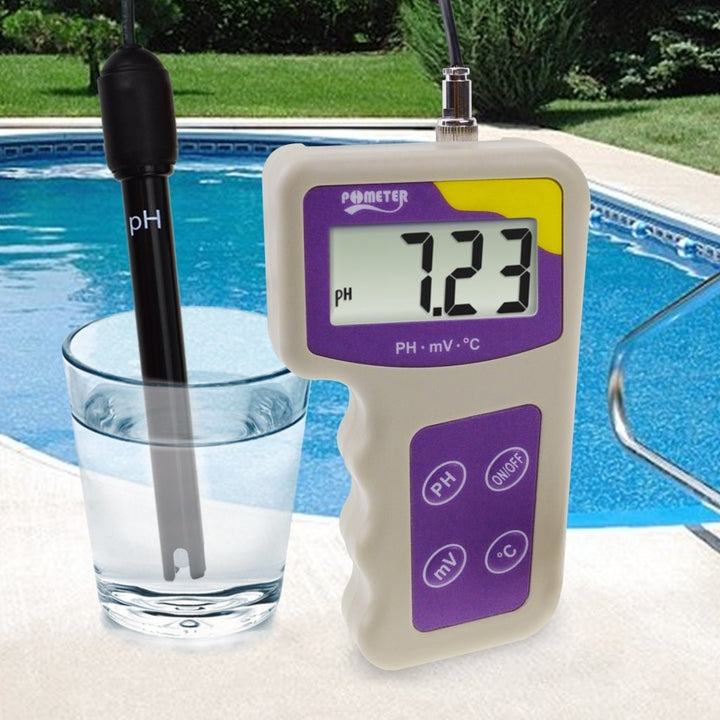 ILWQ-235 pH mV ORP Temperature 3 in 1 Redox Meter, Removable Electrode Portable Water Quality Tester Thermometer Analysis for Hydroponic Aquarium Fish Tank - Instrulife