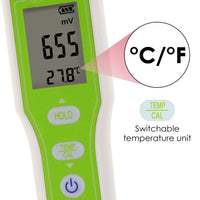 ILWQ-301 Pensize ORP Redox Tester -1200~1200mV Water Quality Measurement ±2mV High Accuracy Oxidation Reduction Potential Meter - Instrulife