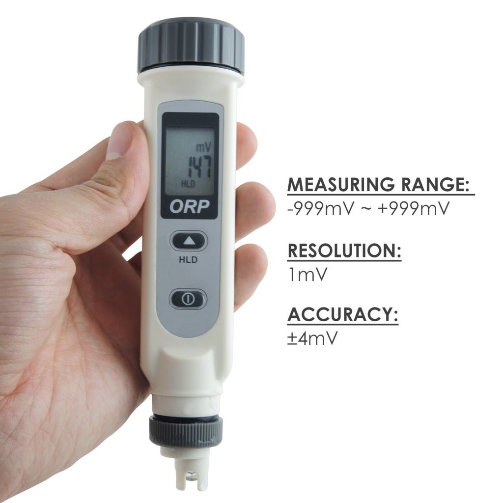 ILWQ-115 ORP Meter Pen Type Redox 999mV Waterproof IP65 Digital Water Treatment Tester - Instrulife