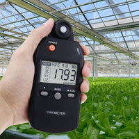 ILLX-355 Light PAR Meter Advanced Quantum Sensor Measure Grow Light Intensity Lux Meter PPFD Tester for Indoor and Outdoor Plant Photosynthetic Activity - Instrulife