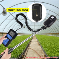 ILLX-380 Quantum PAR Meter Photo Synthetically Active Radiation PPFD Tester for Plant Lighting Horticulture, Research Study of Indoor and Outdoor Plants - Instrulife