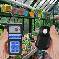 ILLX-380 Quantum PAR Meter Photo Synthetically Active Radiation PPFD Tester for Plant Lighting Horticulture, Research Study of Indoor and Outdoor Plants - Instrulife