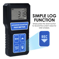 ILLX-380 Quantum PAR Meter Photo Synthetically Active Radiation PPFD Tester for Plant Lighting Horticulture, Research Study of Indoor and Outdoor Plants - Instrulife