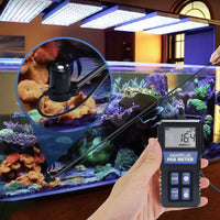ILLX-414 Full-Spectrum Quantum PAR Meter Waterproof Sensor IP68 for Aquarium Reef Tank Plants PPFD Tester Indoor Plants, Garden, Farm, Hydroponics Photosynthetic Activity - Instrulife