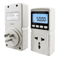 ILPM-282 Digital Power Meter Wattmeter Energy Consumption Meter Watt Voltage Current Frequency Electricity Usage Monitor Plug-in Socket Design - Instrulife