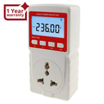ILPM-283 Digital Power Meter Electricity Usage Monitor Watt Voltage Tester Electrical High Power Consumption Monitoring Measuring Analyzer Socket Outlet - Instrulife