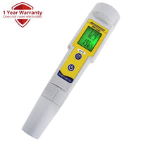 ILWQ-25 Waterproof pH Meter with Auto Buffer Recognition °C °F & Replaceable Electrode - Instrulife