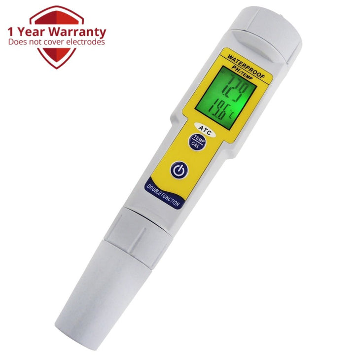 ILWQ-25 Waterproof pH Meter with Auto Buffer Recognition °C °F & Replaceable Electrode - Instrulife