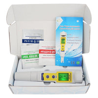 ILWQ-25 Waterproof pH Meter with Auto Buffer Recognition °C °F & Replaceable Electrode - Instrulife