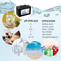 ILWQ-841 Digital Pen-type pH Meter Tester Thermometer Temperature 0.00-14.00 pH range - Instrulife